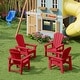 preview thumbnail 68 of 179, Laguna Kids Outdoor Poly Adirondack Chair (Set of 4)