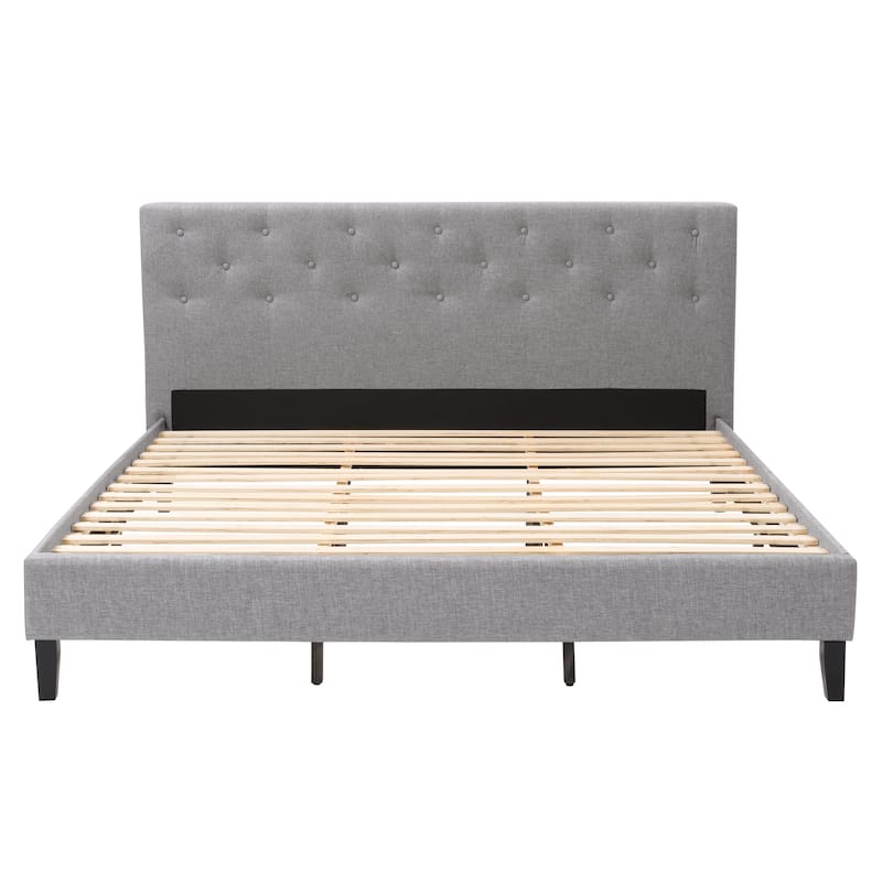 Nova Ridge Tufted Upholstered Bed, King