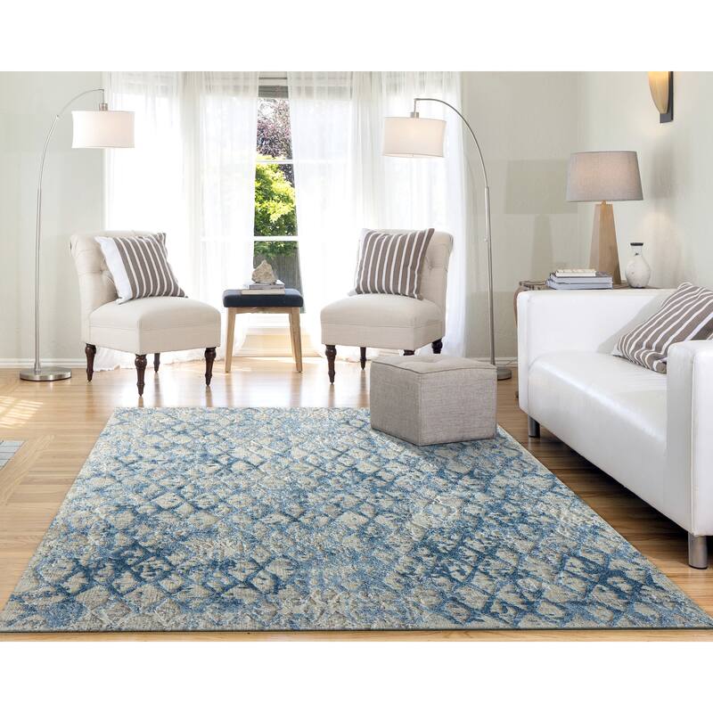 Dynamic Rugs Quartz Traditional Area Rug