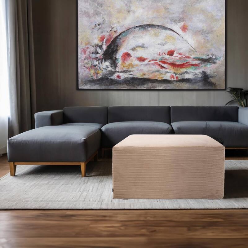 Universal Square Ottoman Pana Natural