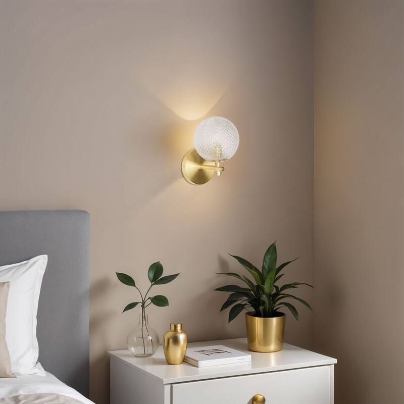 Kenroy Home Prismatic 1-Light Wall Sconce