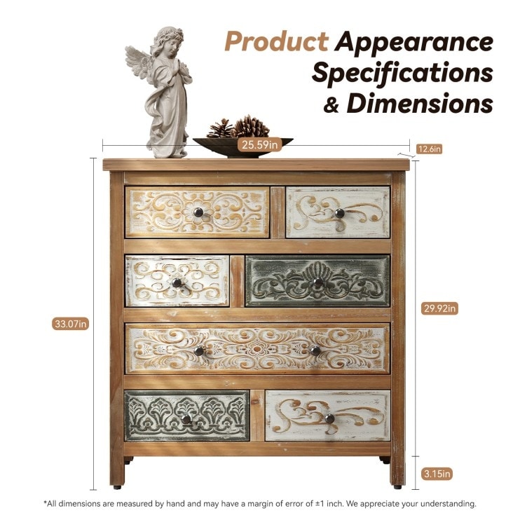 25 inch long dresser TUHOME Krista 25-inch Tall Dresser with 2 Open Shelves and 4 Drawers - Bed Bath & Beyond