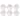 Abode Homewares Scallop NewWave Melamine Dinner Plate - Cream - 10.5" - Set of 6