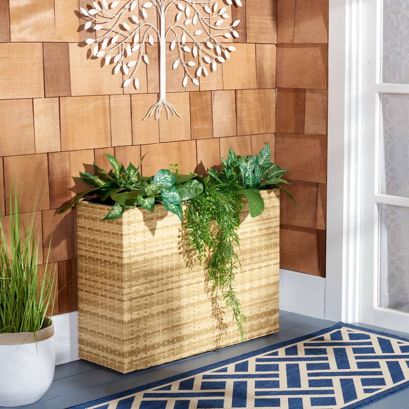 SAFAVIEH Outdoor Living Rita Flower Rack - 32.2" W x 11.02" L x 24.8" H
