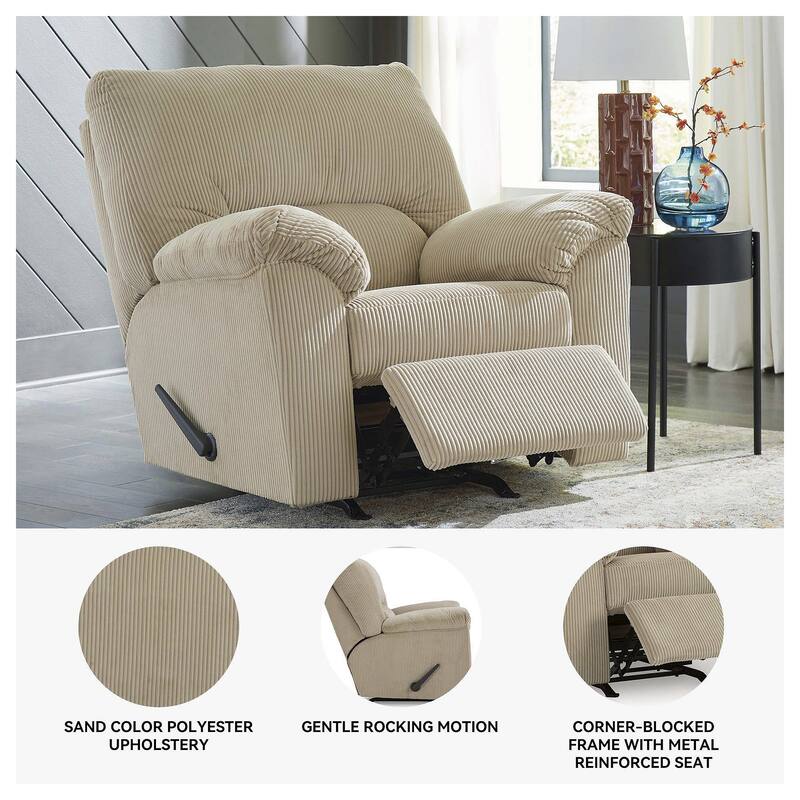 Signature Design by Ashley SimpleJoy Rocker Recliner