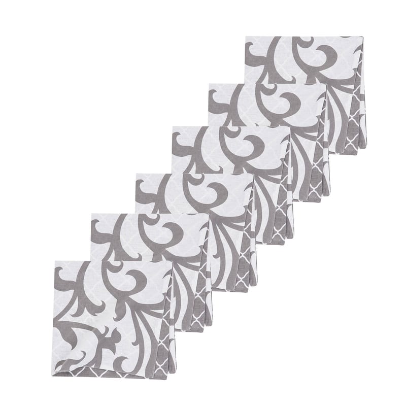 Serendipity Grey Napkin Set of 6 - Set of 6