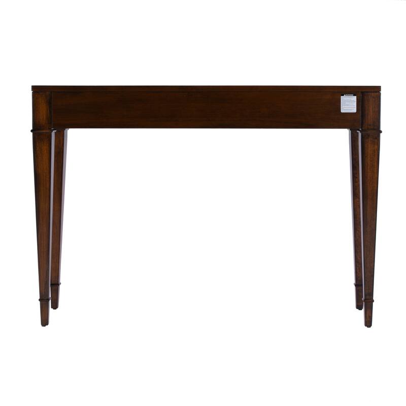 Kai 2 Drawer 46" Burl Wood Console Table