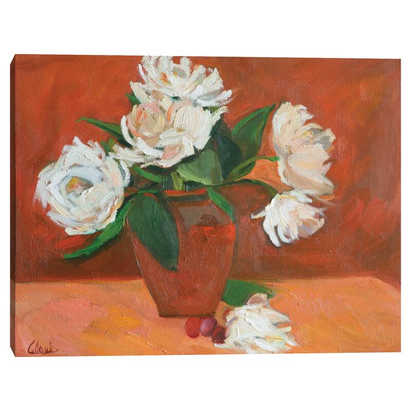 Glowing Petals by Alexi Fine Canvas Art Print