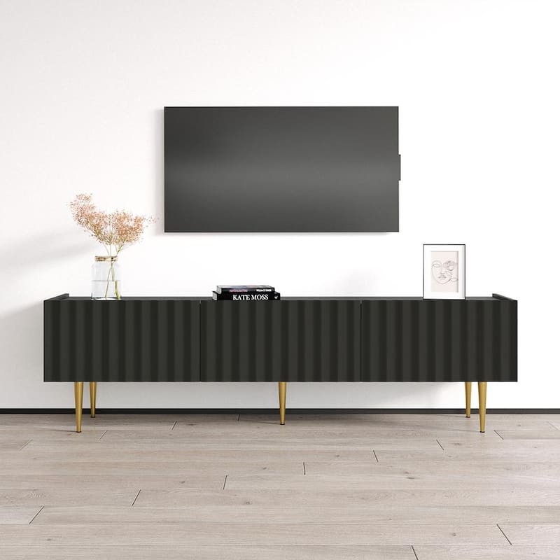 Arcos 02 TV Stand - Black