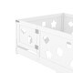 preview thumbnail 5 of 18, Solid Wood Floor Bed Frame with Heightened Safety Guardrails and Door