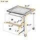 preview thumbnail 9 of 22, Wooden Nightstand with Two Drawers for Kids,