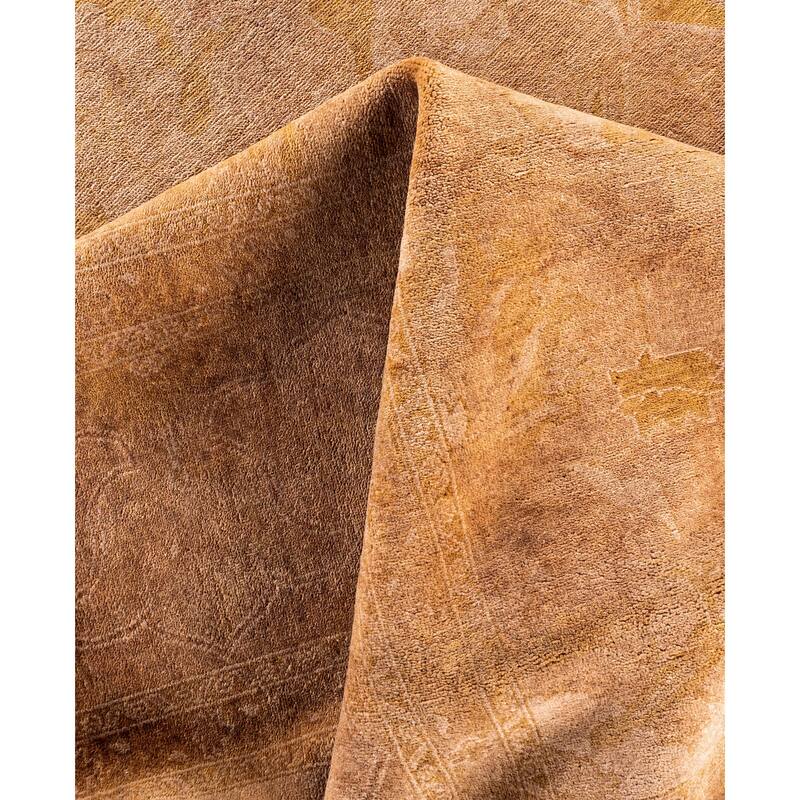 Overdyed One-of-a-Kind Hand-Knotted Area Rug - Beige - 10' 3" x 13' 8"