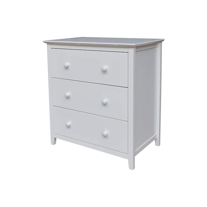 International Concepts Solid Wood Bedroom Dresser