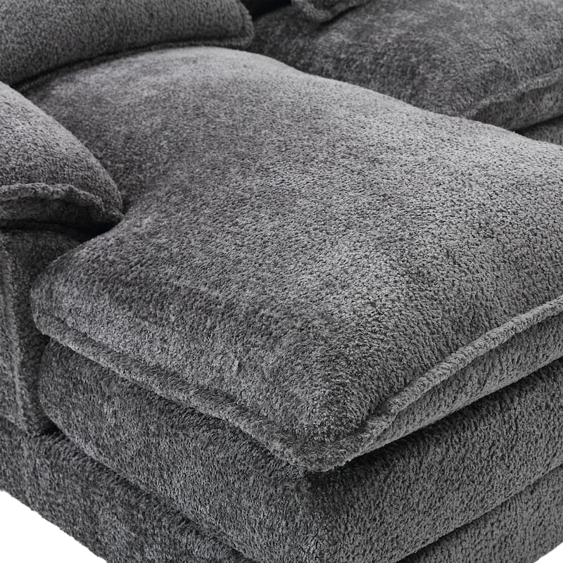110.63" U-Shaped 6-Seater Sofa with Spacious Design