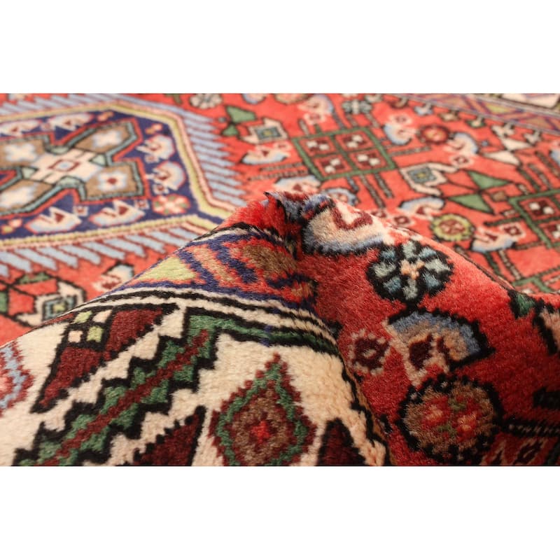 ECARPETGALLERY Hand-knotted Konya Anatolian Red Wool Rug - 2' 11" x 9' 8"