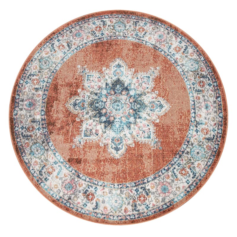 In & Outdoor Area Rug Oriental Pattern In modern differnt Colors