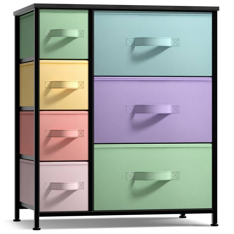 Dresser w/ 7 Drawers, Furniture Storage & Chest Tower for Bedroom