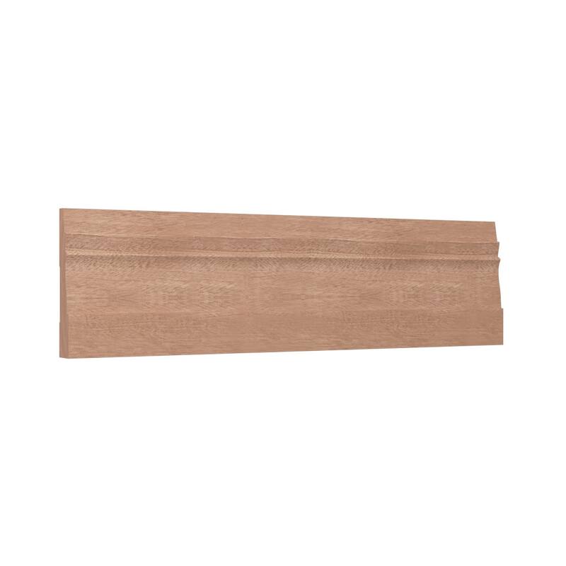 WM631 9/16-in D x 3-1/4-in W x 96-in L Americraft Solid Hardwood Stain Grade Colonial Base Moulding