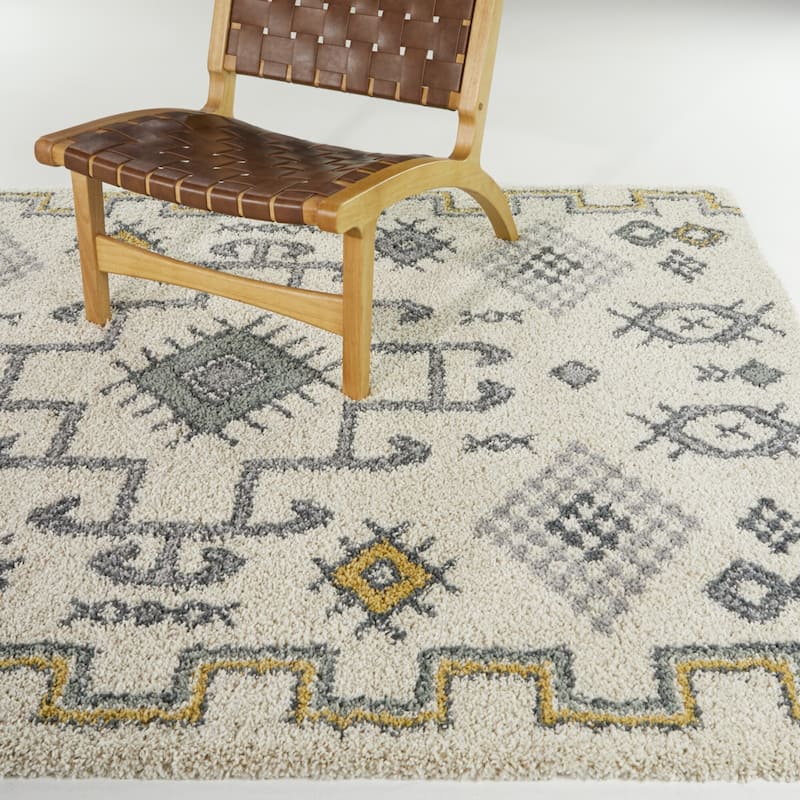 Felipe Southwestern Shag Area Rug