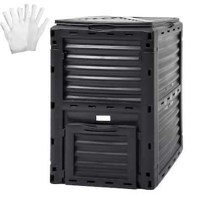 80 Gal. Plastic Outdoor Stationary Composter