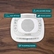 preview thumbnail 4 of 6, Homedics SoundSpa® Rejuvenate Portable Sound Machine - 6 Nature Sounds | Auto‑Off Timer | Battery + DC Adapter - White - N/A