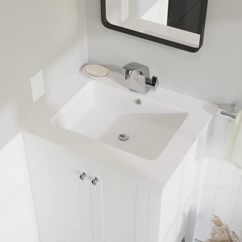 Swiss Madison Voltaire 25" Vanity Top Sink with Single Faucet Hole
