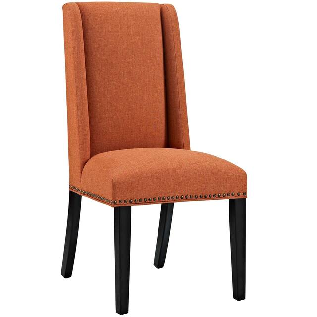 Modway Baron Fabric Upholstered Dining Chairs (Set of 2)