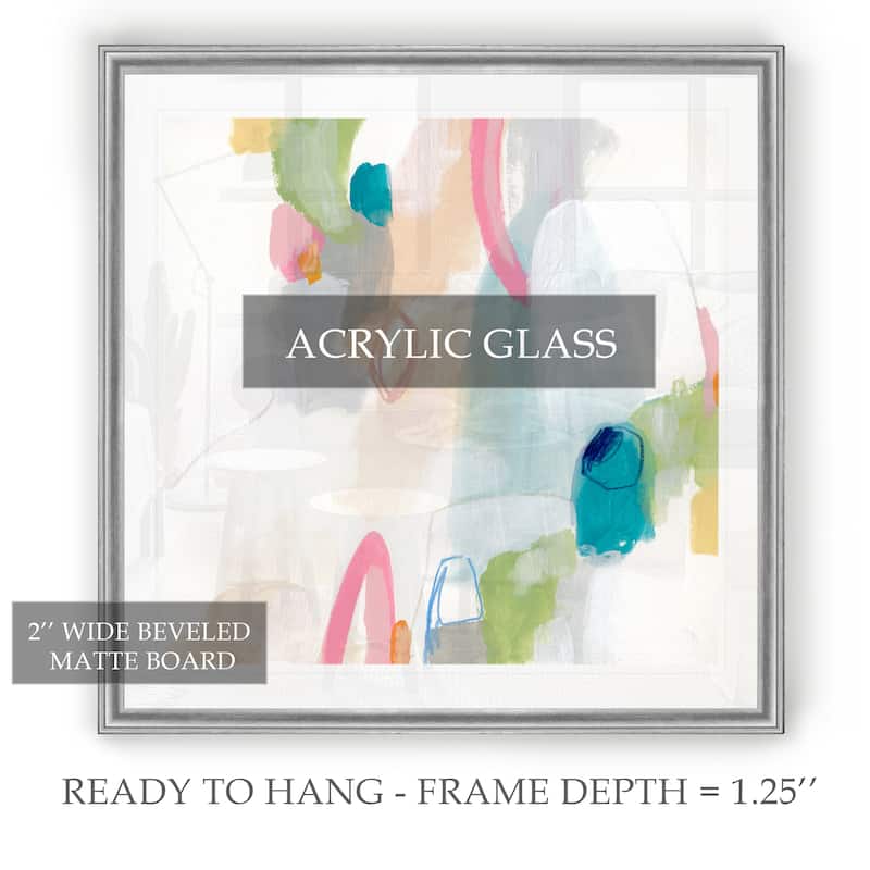 Candy Jacket I -Black Framed Print