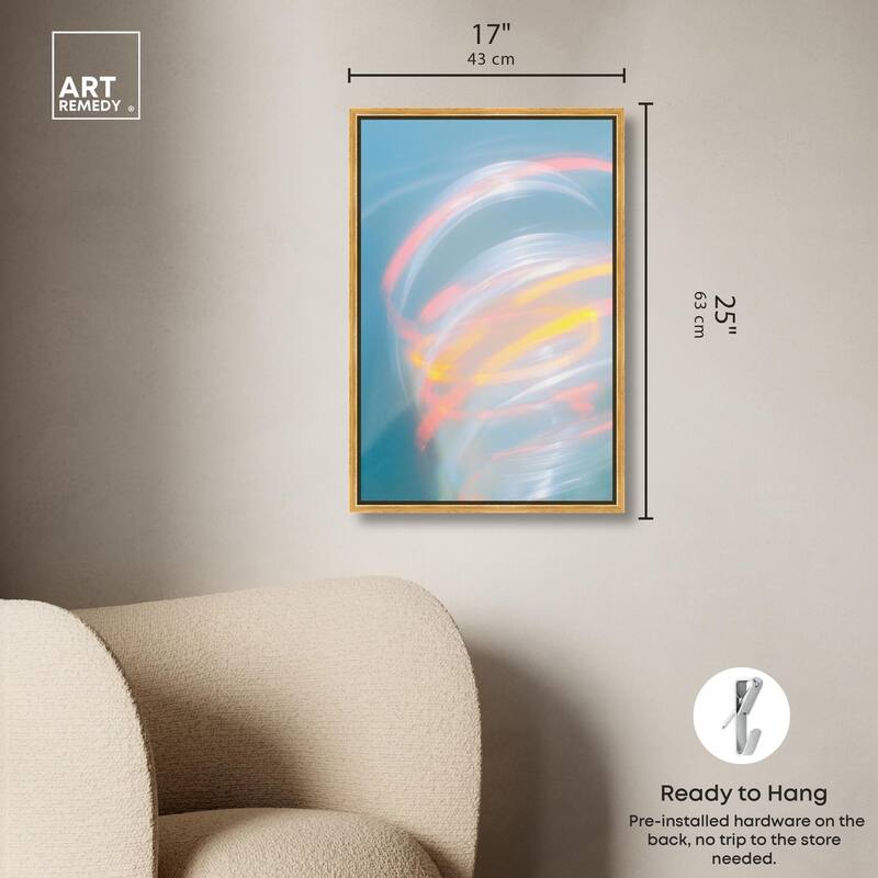 Swirling Light I Canvas by Art Remedy