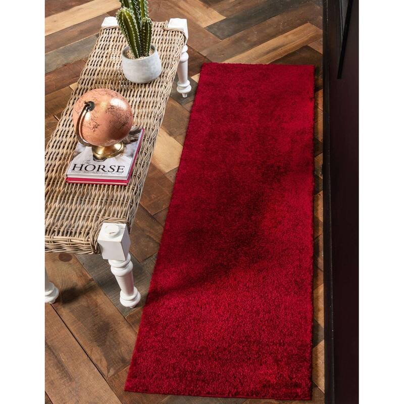 Solid/Striped Zoit Collection Area Rug