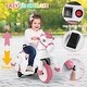 preview thumbnail 26 of 25, Gymax 12V Kids Ride on Unicorn Toy w/ Training Wheels Music One-button