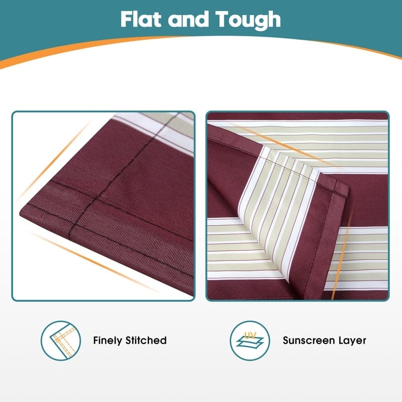 Patio Awning 13x8 Feet Fabric Replacement Sunshade Canopy