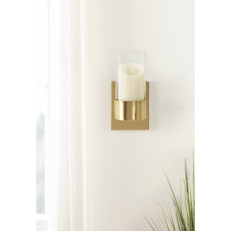 Kate and Laurel Zabler Metal Wall Sconce