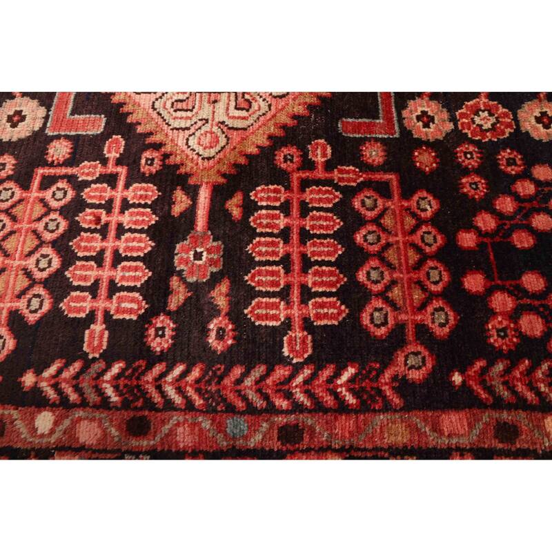 ECARPETGALLERY Hand-knotted Andelz Black Wool Rug - 4'2 x 6'5