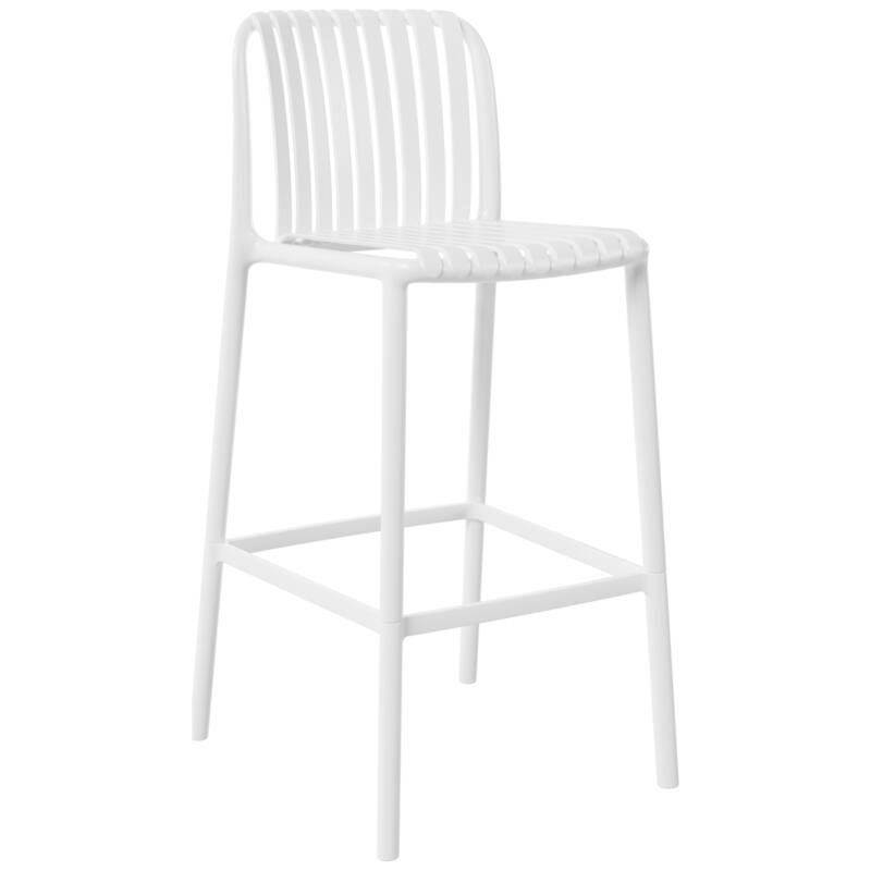 Frond and Form 2-Person Outdoor Round Dining Set Bar Height