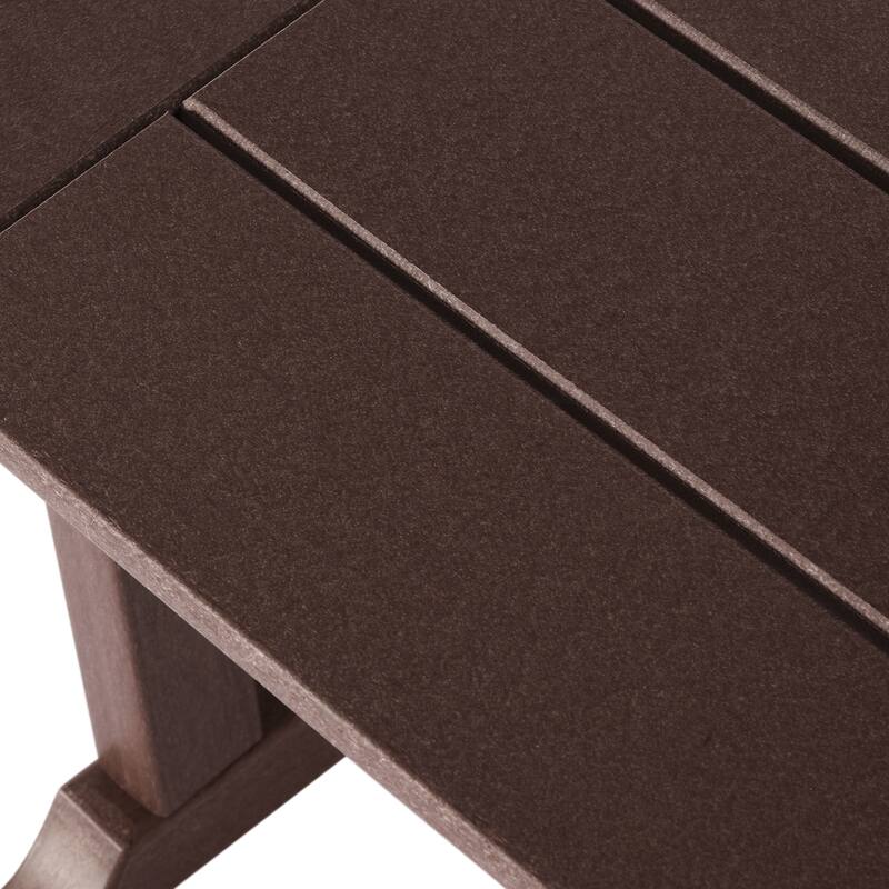 Laguna Hdpe All Weather Outdoor Patio 65" Bench