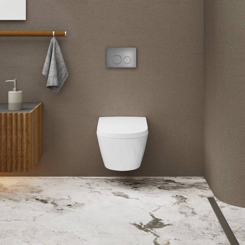 Swiss Madison SM-STK0805PS Hugo 1.6 GPF Dual Flush Wall Mounted One