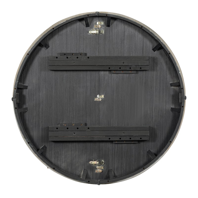 Farmhouse Dining Table Extendable Round Table for Kitchen, Dining Room