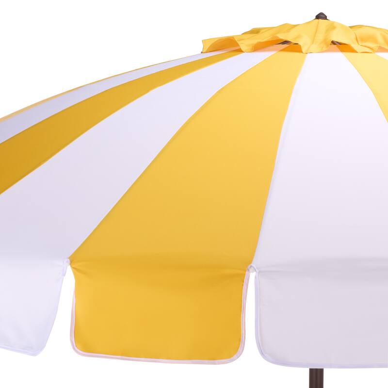 SAFAVIEH Outdoor Living Buti 9ft Crank Umbrella