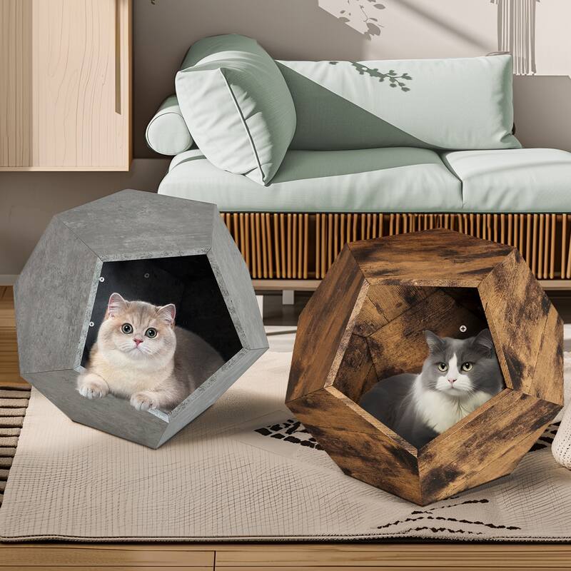 Modern Pet Cat Litter, Sofa Side Table, Planter MDF Multifunctional Furniture