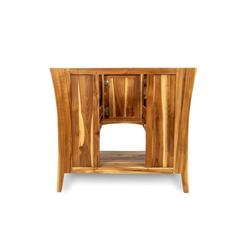 EcoDecors CT-BT-36-1 Curvature, Bathroom Vanity, Bathroom Vanities, Bathroom Vanity Cabinet, Vanity Bathroom, Bath Vanity