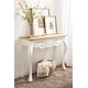 preview thumbnail 8 of 9, Kate and Laurel Antonella Wood Console Table - 38x13x30