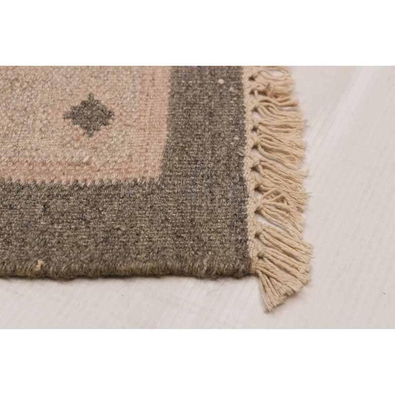 Ankara FW Beige Kilim 5'4" x 7'4" - 5'4 x 7'4