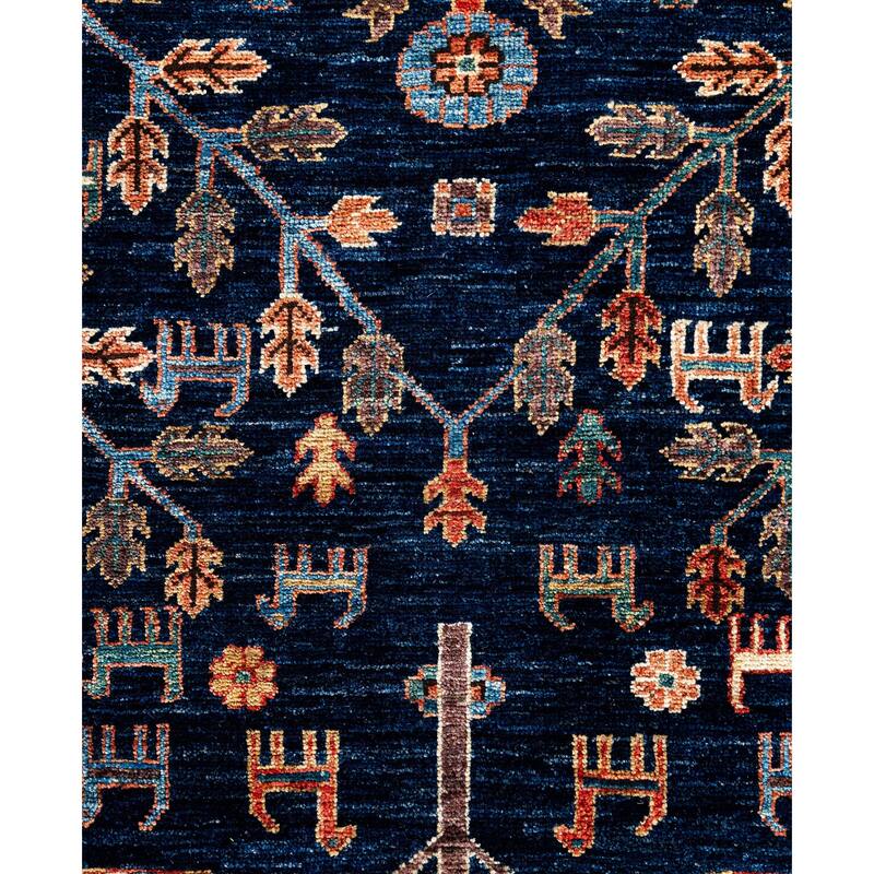 Serapi One-of-a-Kind Hand-Knotted Area Rug - Blue - 8' 3" x 9' 10"