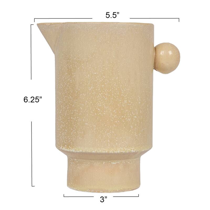 Stoneware Pitcher