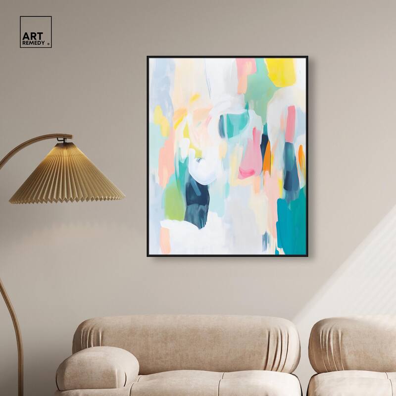 Layered Lush I Canvas by Art Remedy
