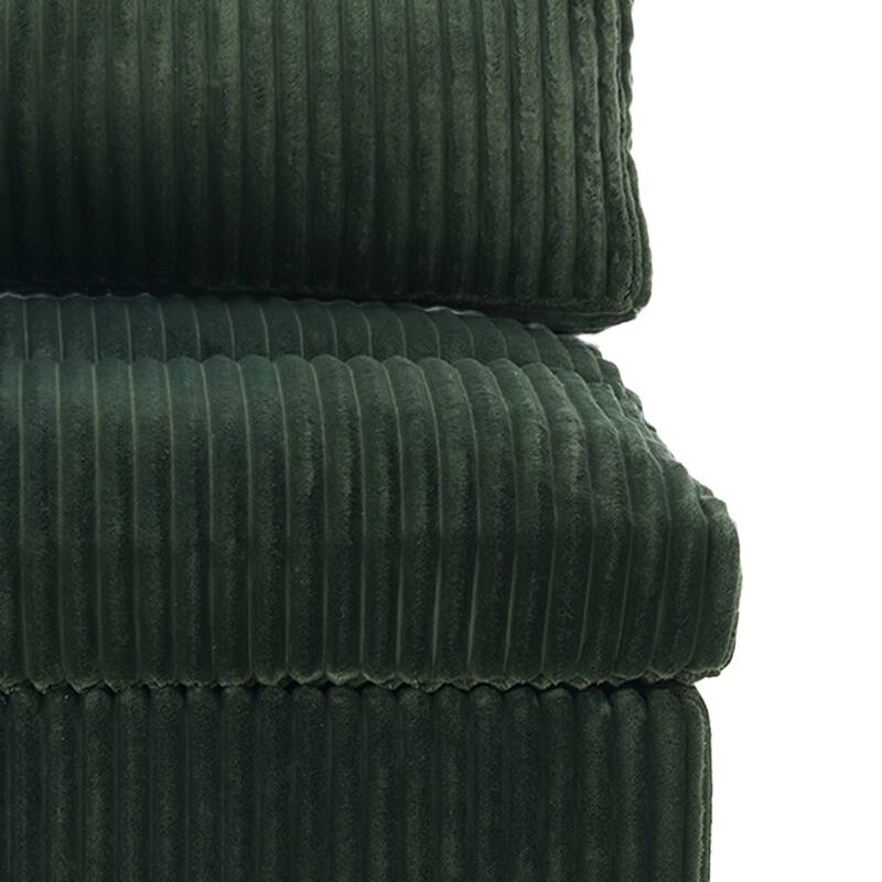 Plush Faux Fur Accent Sofa Chair