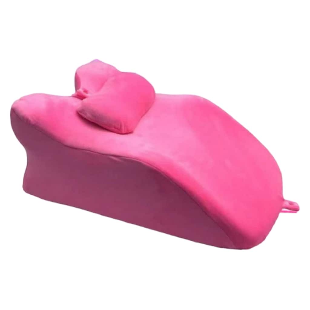 Multifunctional Ergonomic Spinal Posture Support & Multi-Functional Bed Pillow Pink