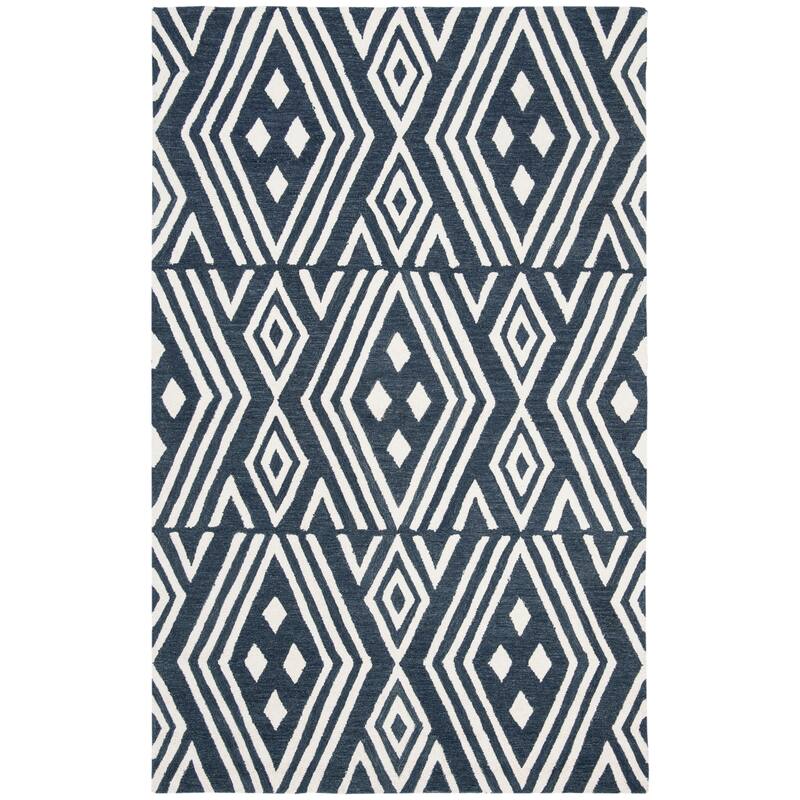 Lauren Ralph Lauren Handmade Imani Geometric Wool Rug..