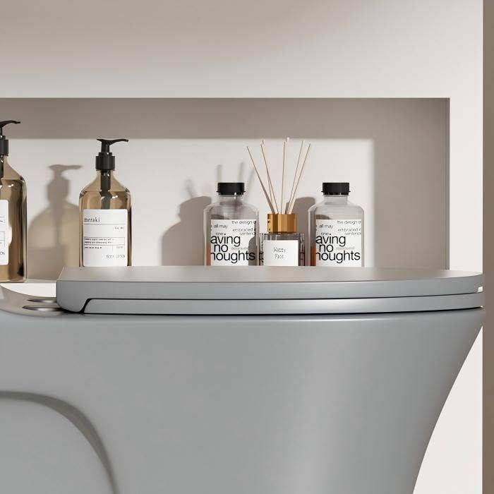 Only Toilet Seat Cover,Soft-Closing Seat,Easy and Quick Installation